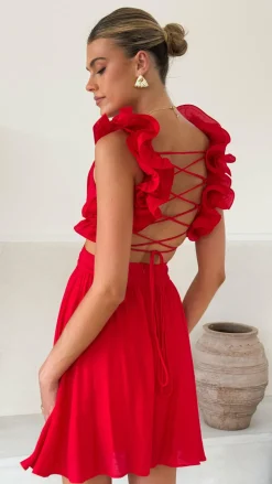 SASHA (BNE) Sale Dresses^Galilhai Mini Dress - Red