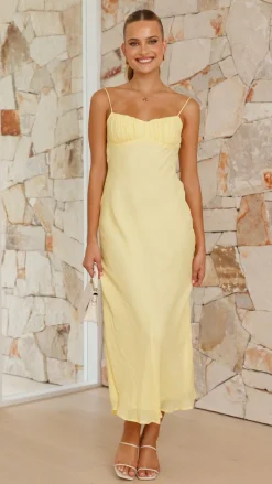 SASHA (BNE) Sale Dresses^Galina Maxi Dress - Yellow