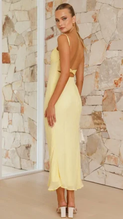 SASHA (BNE) Sale Dresses^Galina Maxi Dress - Yellow