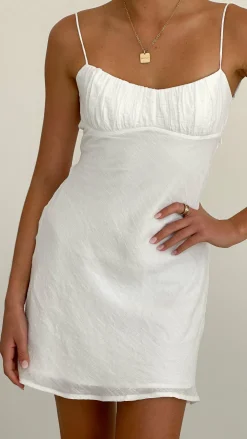 SASHA (BNE) Sale Dresses^Galina Mini Dress - White