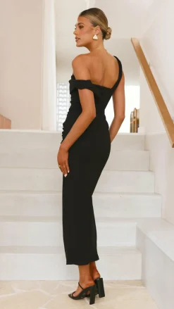 SASHA (BNE) Dresses|Maxi^Gardenia Maxi Dress - Black