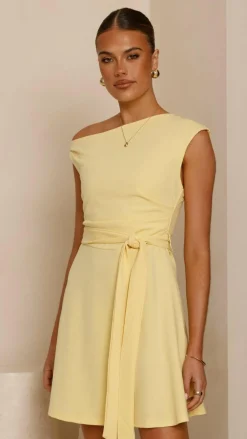 YH AND CO Dresses|Mini^Gem Mini Dress - Yellow