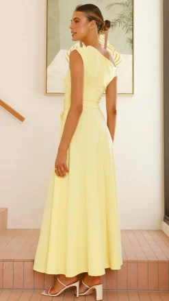 YH AND CO Dresses|Maxi^Gemma Maxi Dress - Baby Yellow