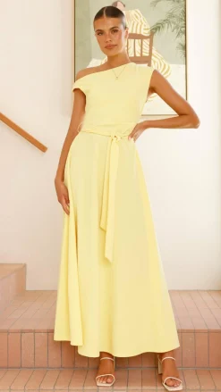 YH AND CO Dresses|Maxi^Gemma Maxi Dress - Baby Yellow