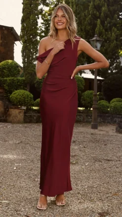 Alive Girl Je T'Aime|Dresses^Gigi Maxi Dress - Wine