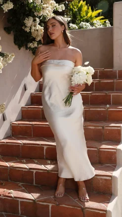 Alive Girl Sale Evening^Gisele Maxi Dress - Champagne