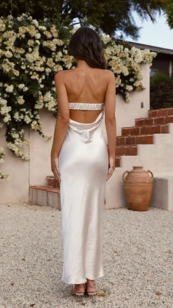 Alive Girl Sale Evening^Gisele Maxi Dress - Champagne