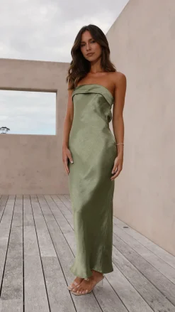 Alive Girl L'Amour|Dresses^Gisele Maxi Dress - Olive
