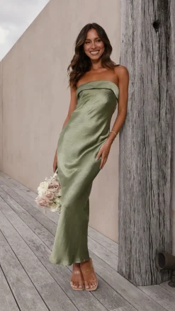 Alive Girl L'Amour|Dresses^Gisele Maxi Dress - Olive