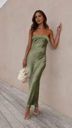 Alive Girl L'Amour|Dresses^Gisele Maxi Dress - Olive