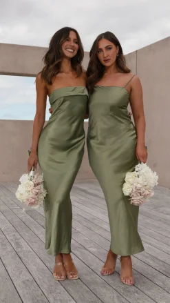 Alive Girl L'Amour|Dresses^Gisele Maxi Dress - Olive