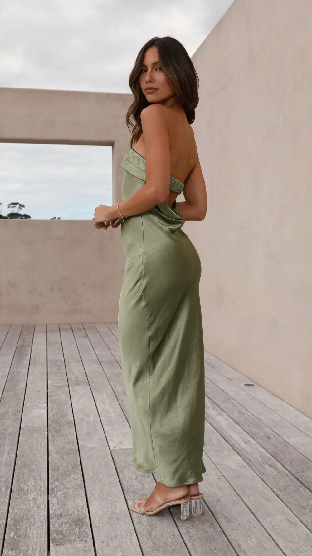 Alive Girl L'Amour|Dresses^Gisele Maxi Dress - Olive
