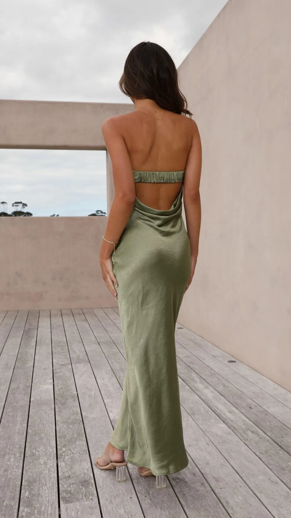Alive Girl L'Amour|Dresses^Gisele Maxi Dress - Olive
