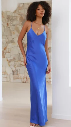 IDS Dresses|Maxi^Gisella Maxi Dress - Cobalt Blue