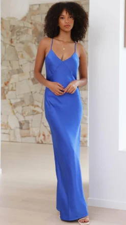 IDS Dresses|Maxi^Gisella Maxi Dress - Cobalt Blue