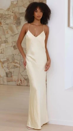 IDS Dresses|Bridesmaid^Gisella Maxi Dress - Yellow