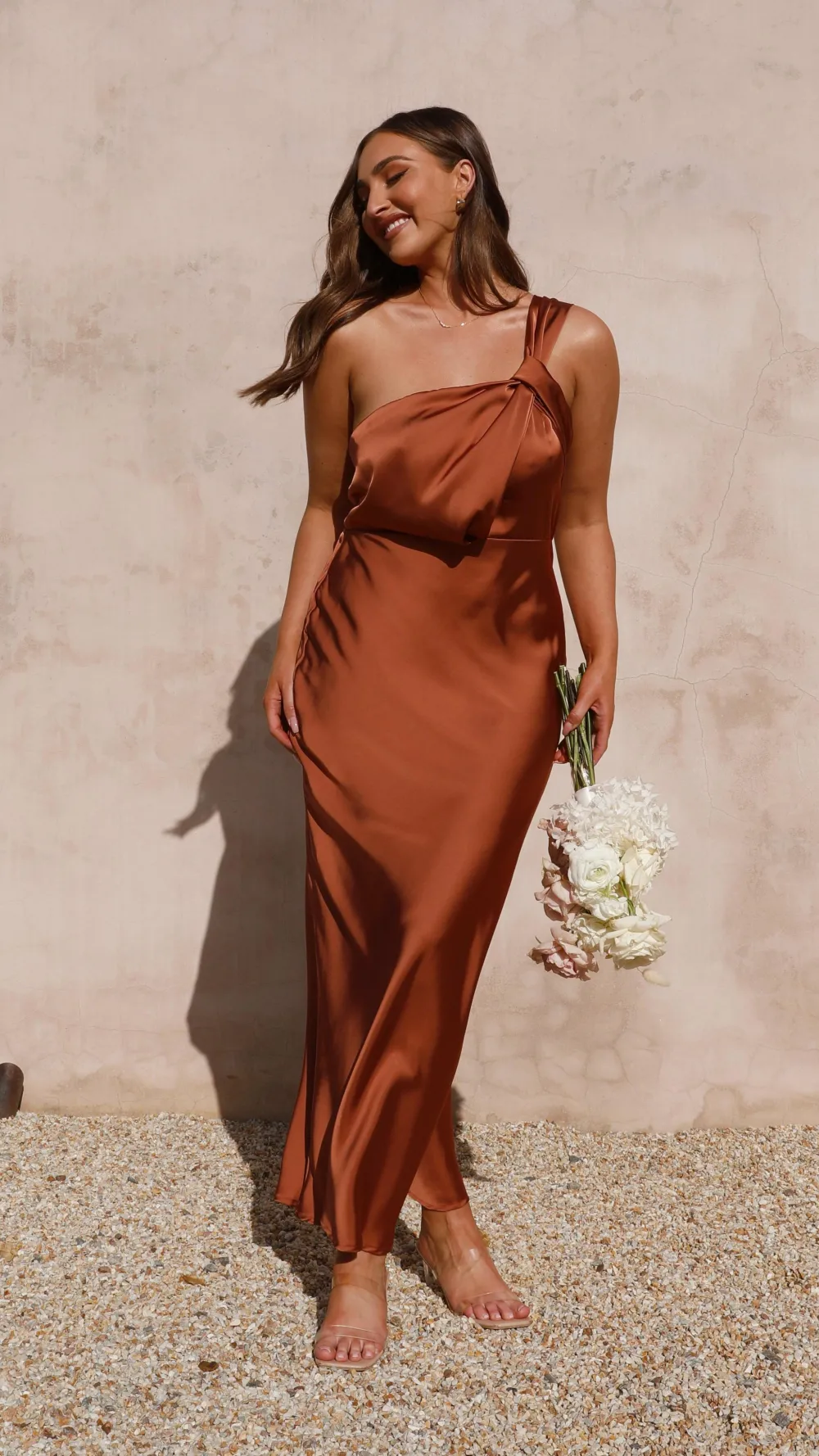 Alive Girl Dresses|Bridesmaid^Greta Maxi Dress - Copper
