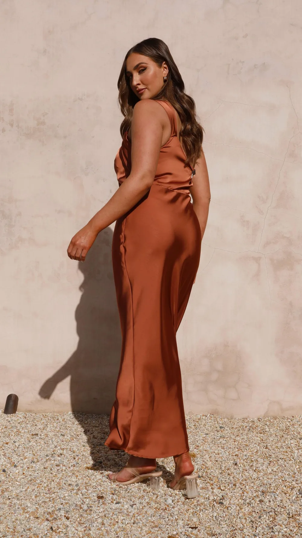 Alive Girl Dresses|Bridesmaid^Greta Maxi Dress - Copper