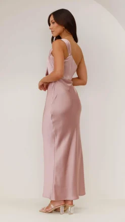 Alive Girl Dresses|Bridesmaid^Greta Maxi Dress - Dusty Pink
