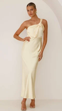 Alive Girl Dresses|Bridesmaid^Greta Maxi Dress - Yellow