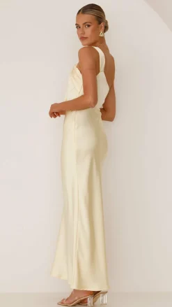 Alive Girl Dresses|Bridesmaid^Greta Maxi Dress - Yellow