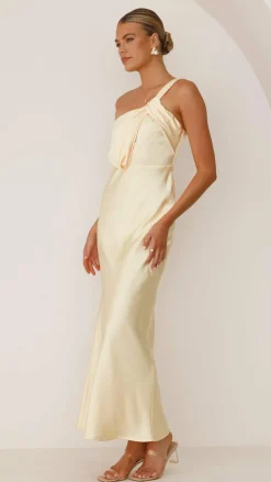 Alive Girl Dresses|Bridesmaid^Greta Maxi Dress - Yellow