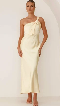 Alive Girl Dresses|Bridesmaid^Greta Maxi Dress - Yellow