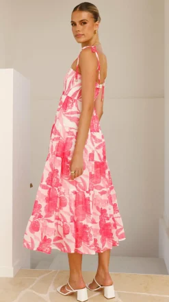 Pink Diamond Sale Dresses^Gwynne Maxi Dress - Pink Print