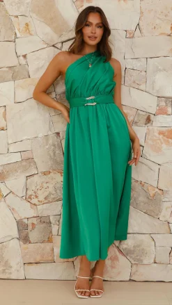 YH AND CO Dresses|Maxi^Hadas Maxi Dress - Green