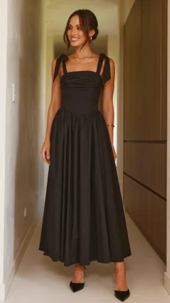 SASHA (BNE) Dresses|Maxi^Haisley Maxi Dress - Black