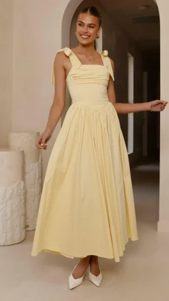 SASHA (BNE) Dresses|Maxi^Haisley Maxi Dress - Yellow