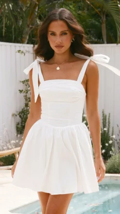 SASHA (BNE) Hen'S Collection|Dresses^Haisley Mini Dress - White
