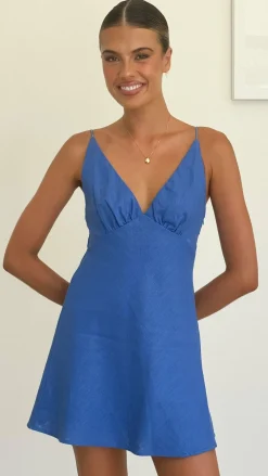 Alive Girl Dresses|Casual^Halina Mini Dress - Blue