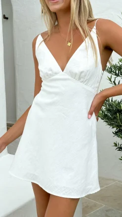 Alive Girl Dresses|Mini^Halina Mini Dress - White
