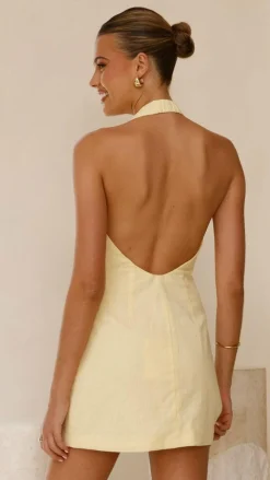 Prem Group Sale Dresses^Halzie Mini Dress - Lemon