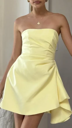 SASHA (BNE) Dresses|Mini^Hanae Mini Dress - Yellow