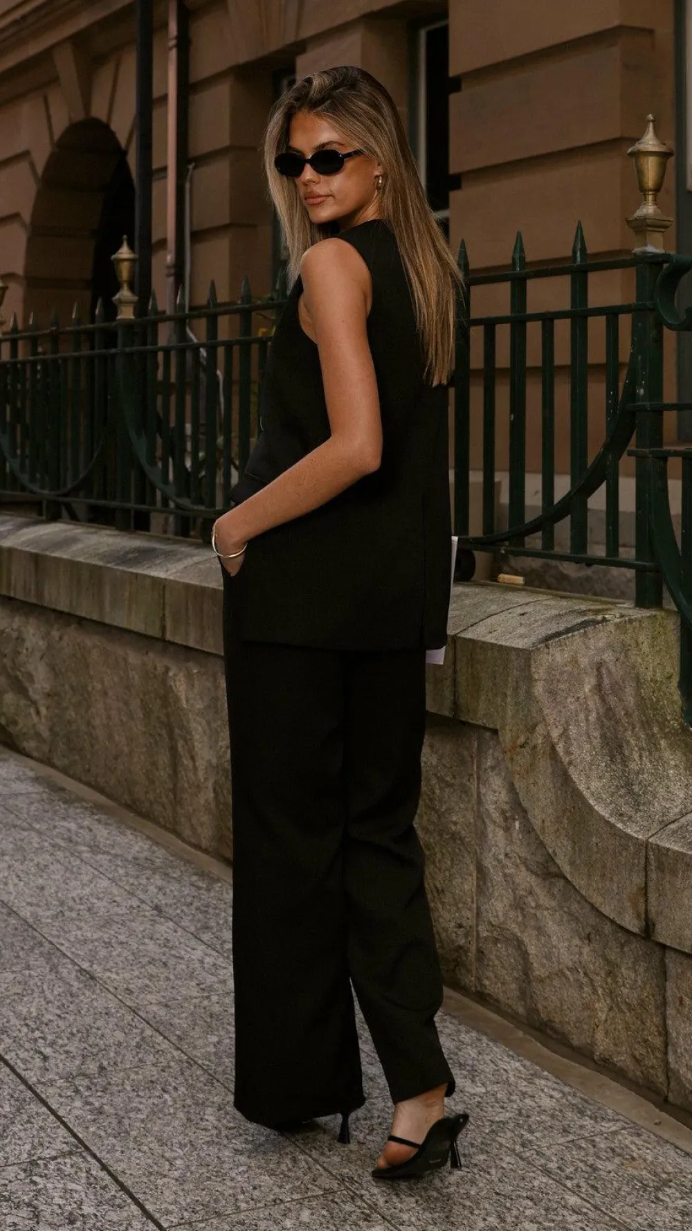SASHA (BNE) Sets|Bottoms^Hannah Pants - Black