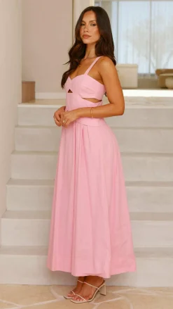 Main St Dresses|Midi^Harleigh Midi Dress - Pink