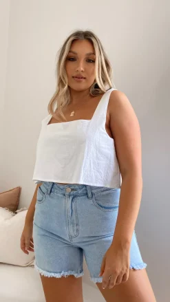 Fashion Allied The Denim Edit|Bottoms^Harlow Shorts - Denim
