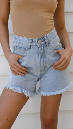 Fashion Allied The Denim Edit|Bottoms^Harlow Shorts - Denim