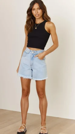 Fashion Allied The Denim Edit|Bottoms^Harlow Shorts - Denim