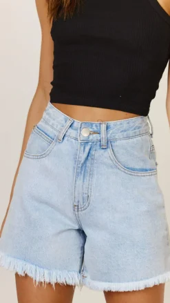 Fashion Allied The Denim Edit|Bottoms^Harlow Shorts - Denim