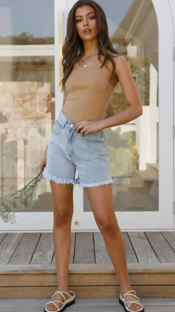 Fashion Allied The Denim Edit|Bottoms^Harlow Shorts - Denim