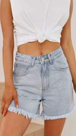 Fashion Allied The Denim Edit|Bottoms^Harlow Shorts - Denim