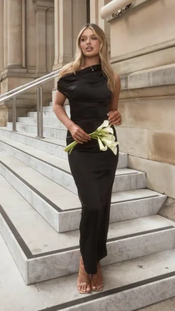 SASHA (BNE) Mon Cheri|Dresses^Harlowe Maxi Dress - Black