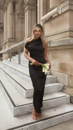 SASHA (BNE) Mon Cheri|Dresses^Harlowe Maxi Dress - Black
