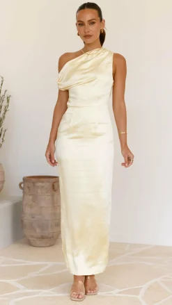 SASHA (BNE) Mon Cheri|Dresses^Harlowe Maxi Dress - Yellow