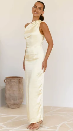SASHA (BNE) Mon Cheri|Dresses^Harlowe Maxi Dress - Yellow