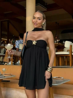 Prem Group Dresses|Mini^Haven Mini Dress - Black