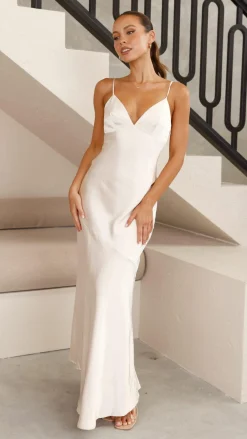 LILYWHYT Sale Evening|Sale Dresses^Helena Maxi Dress - Champagne
